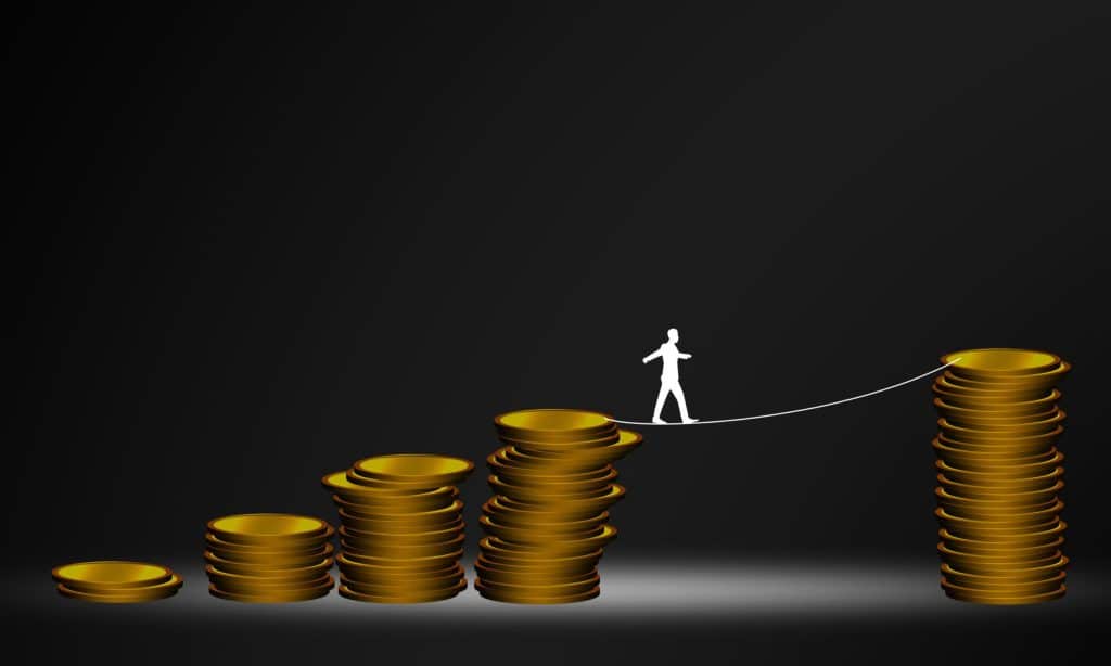 Gold can help balance out riskier investments 