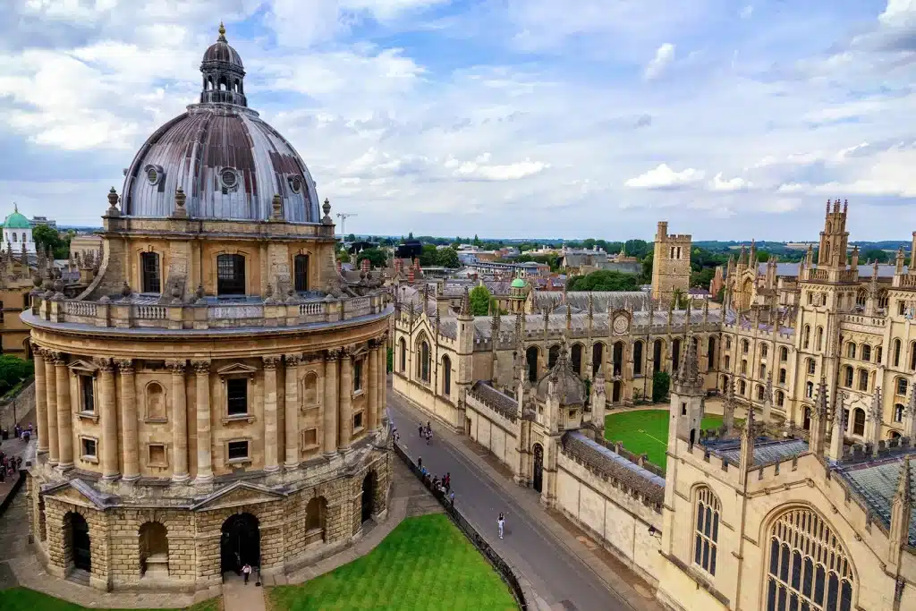The University of Oxford in England