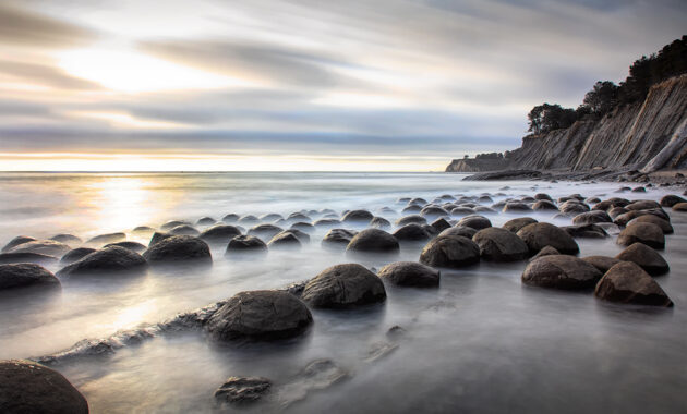 Bowling Ball Beach – California, USA
