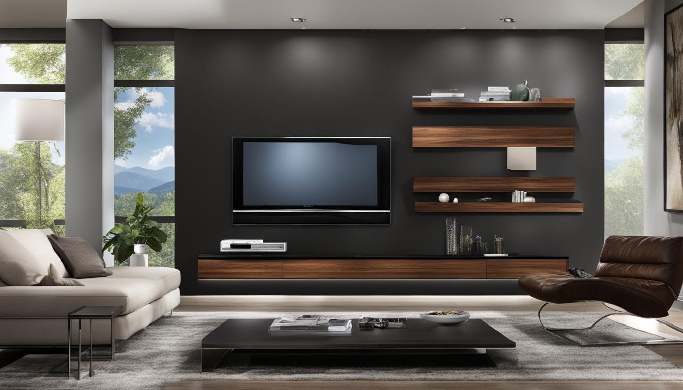 floating entertainment center