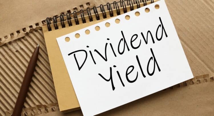 dividend yield